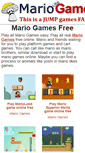 Mobile Screenshot of mario-games-free.com